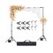 Adjustable Backdrop Stand Carbon Steel Photography Studio Frame